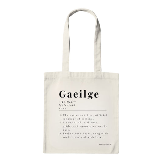 Gaeilge Tote Bag - GaelMade