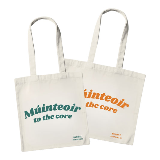 Múinteoir To The Core Tote Bag - GaelMade