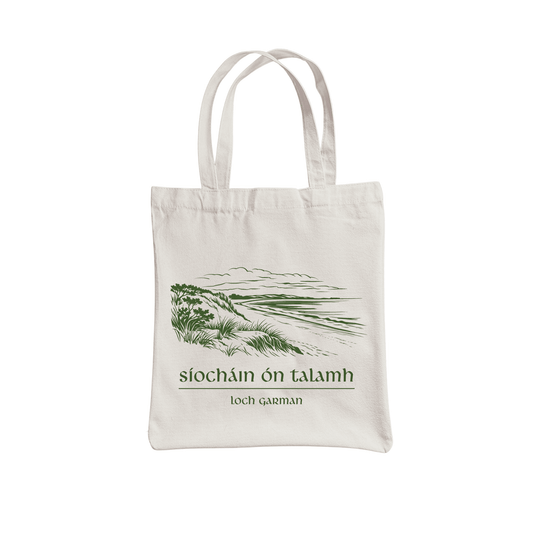 Trá Síocháin ón Talamh Tote Bag - GaelMade