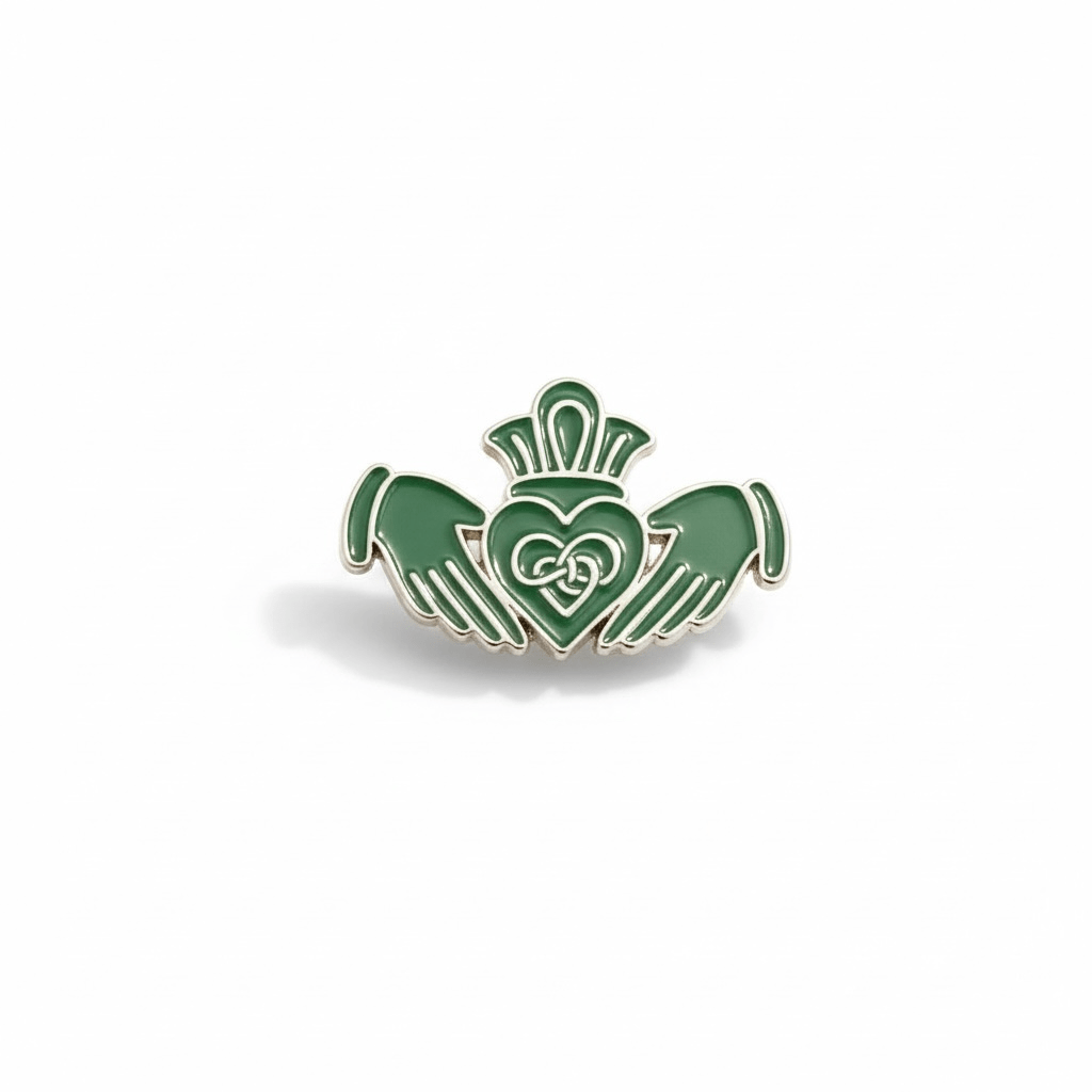 Claddagh Pin Badge - GaelMade