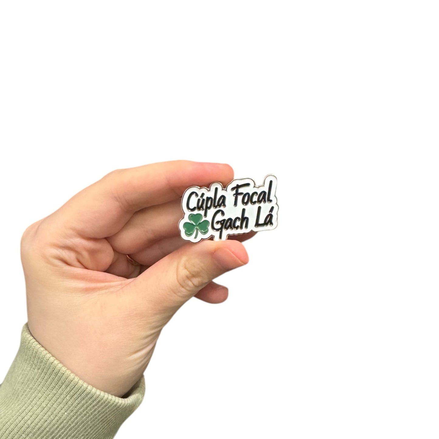 Cúpla Focal Gach Lá Pin Badge - GaelMade