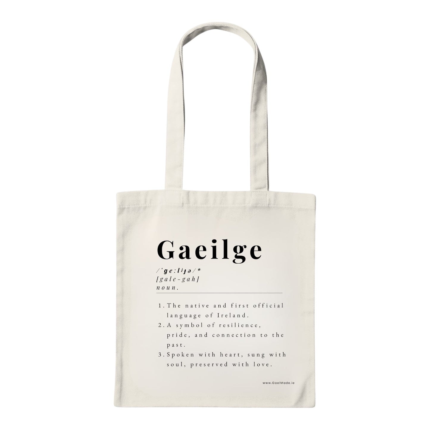 Gaeilge Tote Bag - GaelMade