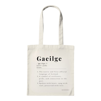 Gaeilge Tote Bag - GaelMade