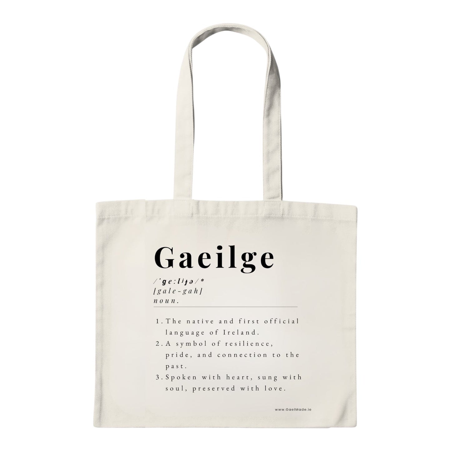 Gaeilge Tote Bag - GaelMade