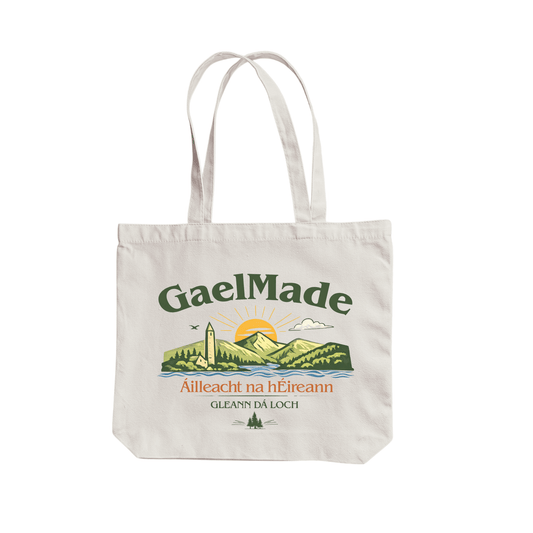 Gleann Dá Loch Tote Bag (Glendalough) - GaelMade