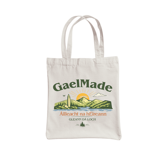 Gleann Dá Loch Tote Bag (Glendalough) - GaelMade