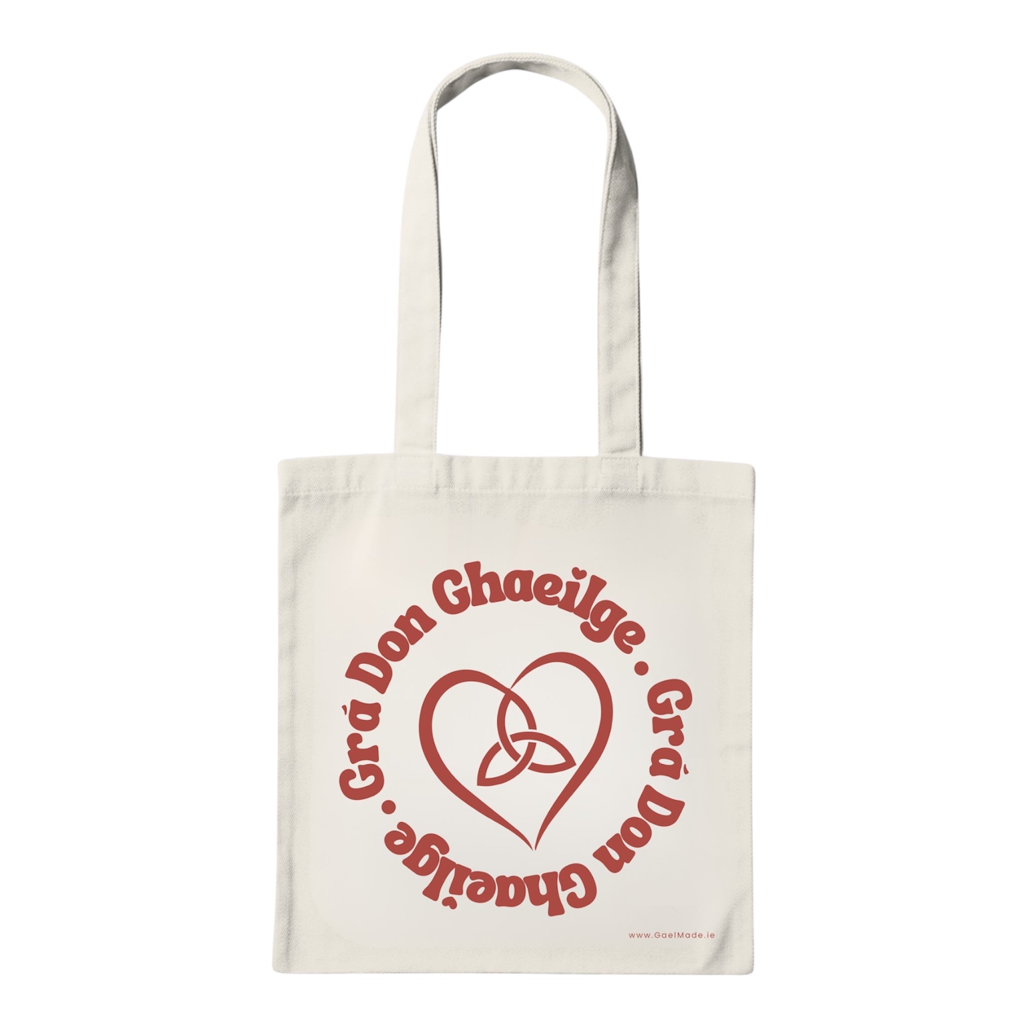 Grá don Ghaeilge 2.0 Tote Bag - GaelMade
