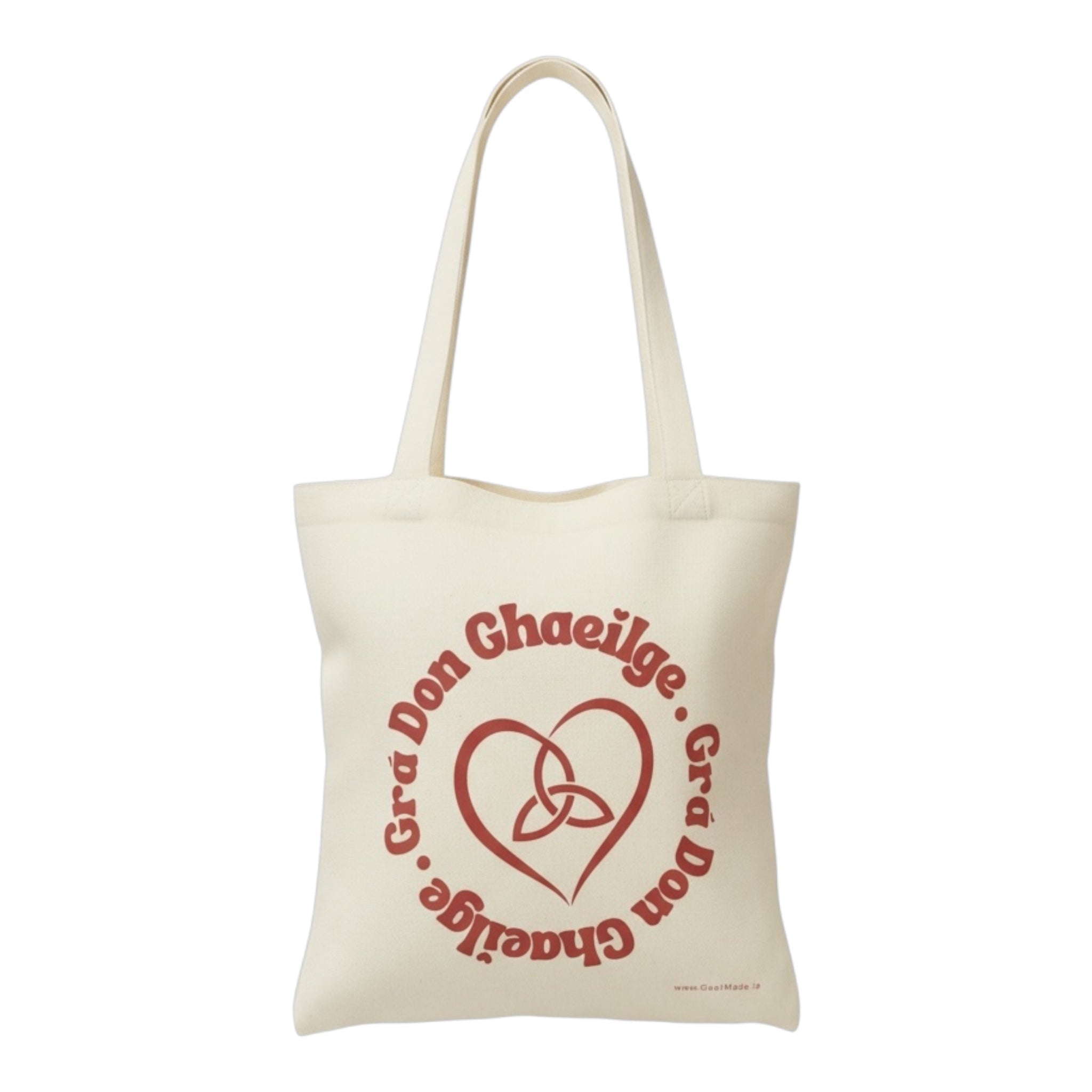 Grá don Ghaeilge 2.0 Tote Bag - GaelMade