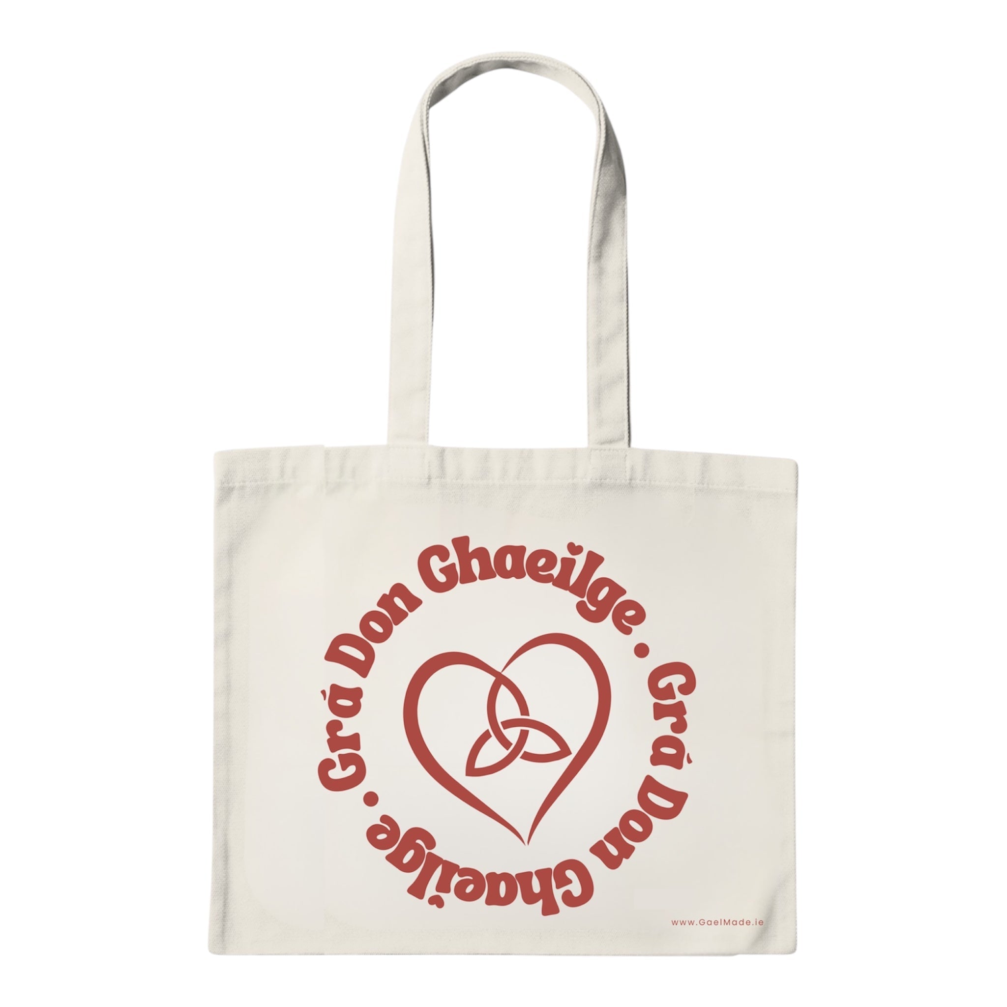 Grá don Ghaeilge 2.0 Tote Bag - GaelMade