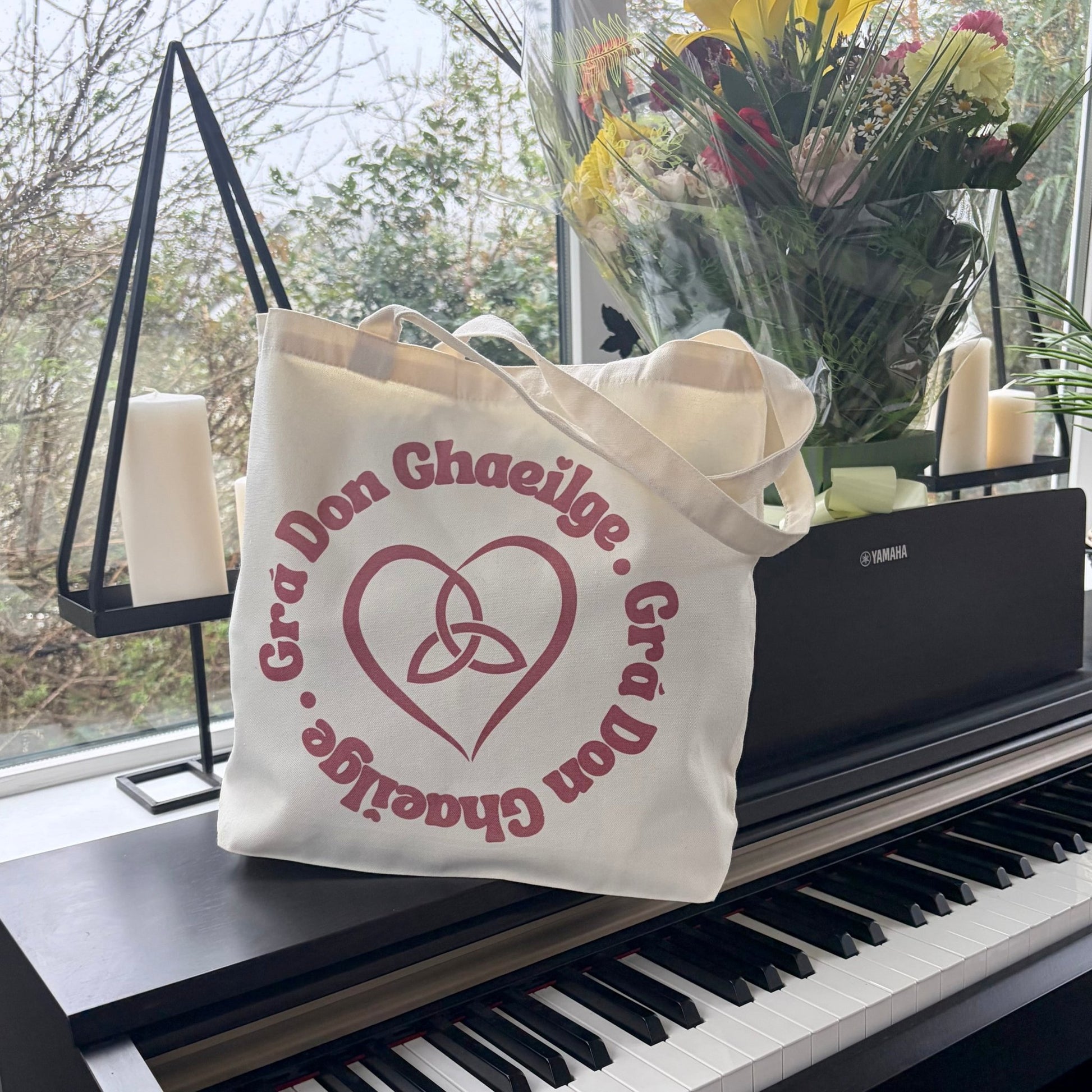 Grá don Ghaeilge 2.0 Tote Bag - GaelMade