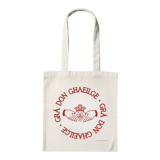 Grá don Ghaeilge Tote Bag - GaelMade