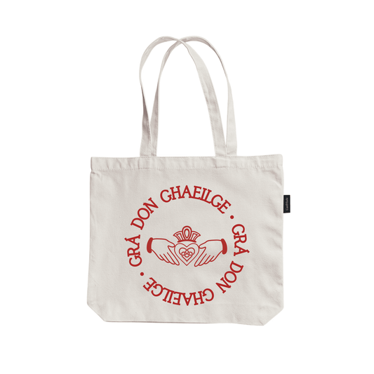 Grá don Ghaeilge Tote Bag - GaelMade
