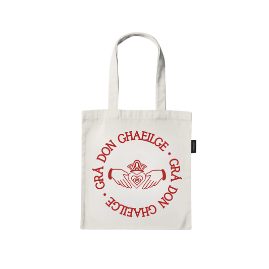 Grá don Ghaeilge Tote Bag - GaelMade