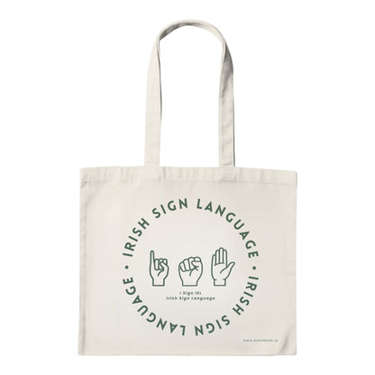 Irish Sign Language Tote Bag - GaelMade
