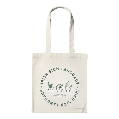 Irish Sign Language Tote Bag - GaelMade