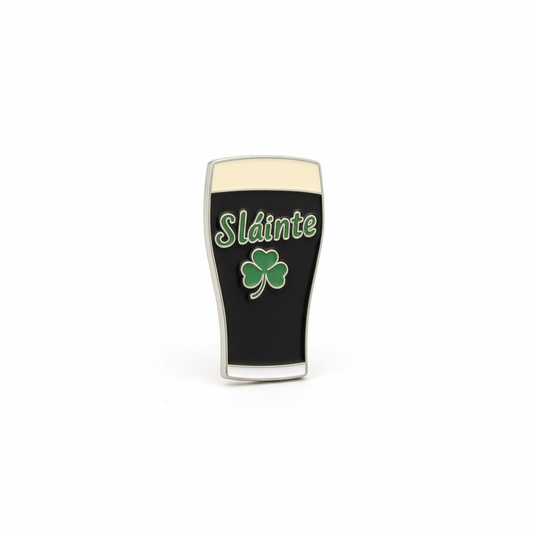 Sláinte Pint Pin Badge - GaelMade