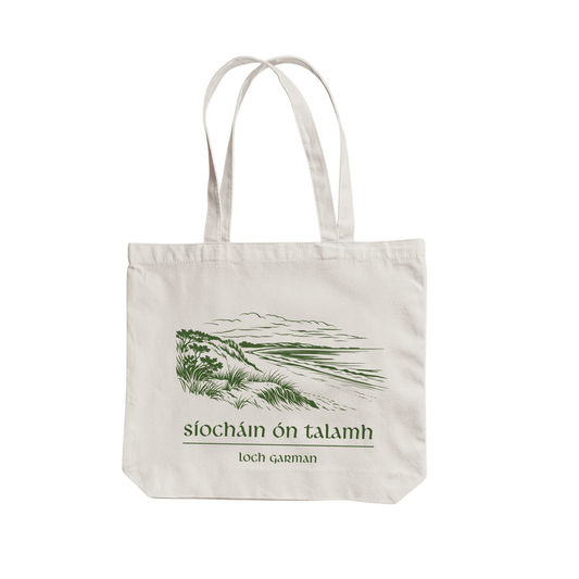 Trá Síocháin ón Talamh Tote Bag - GaelMade